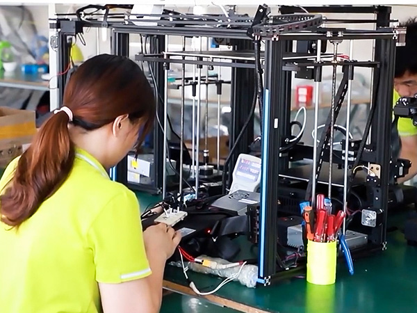 創(chuàng)星元3D打印機質檢機器